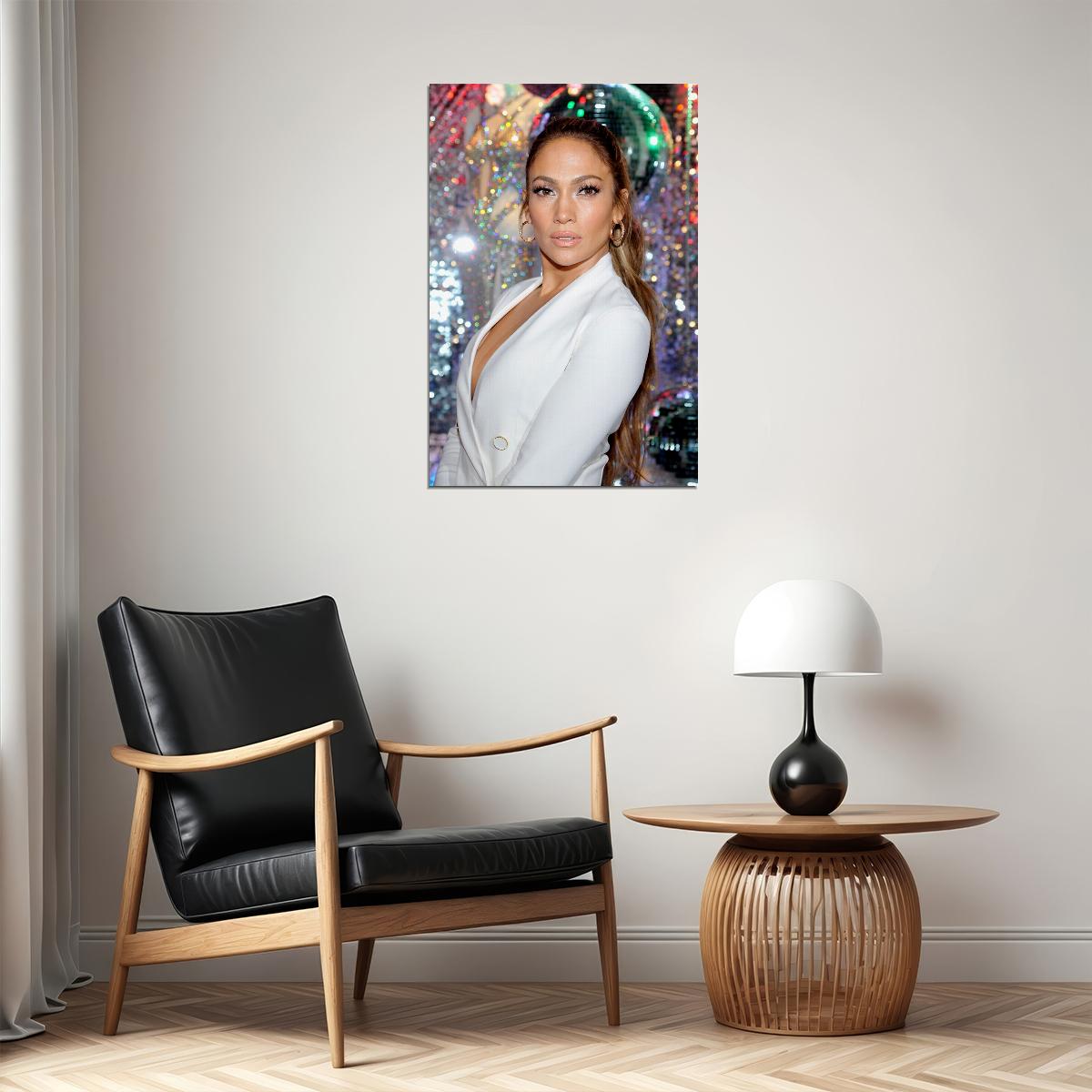 Jennifer Lopez Celebrity Musician Producer Actress Poster Wall Art Print Home Wall Decor