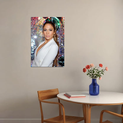 Jennifer Lopez Celebrity Musician Producer Actress Poster Wall Art Print Home Wall Decor