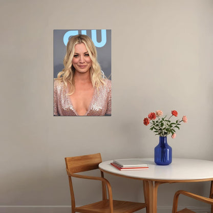 Kaley Cuoco Celebrity Sexy Cinema Actress Poster Wall Art Print Home Wall Decor - xonomax