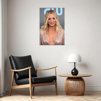 Kaley Cuoco Celebrity Sexy Cinema Actress Poster Wall Art Print Home Wall Decor - xonomax