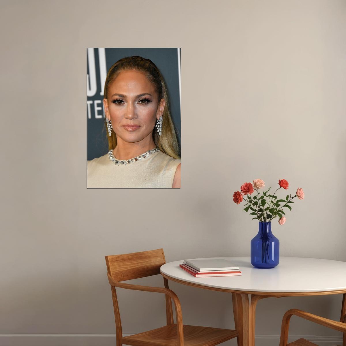Jennifer Lopez Celebrity Musician Dancer Actress Poster Wall Art Print Home Wall Decor