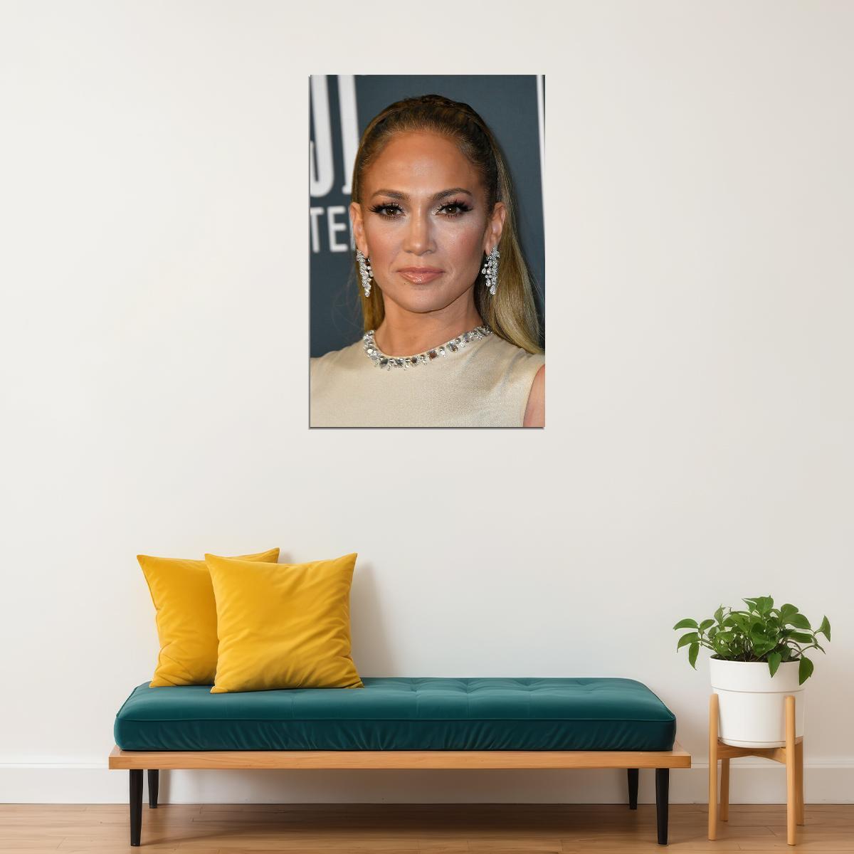 Jennifer Lopez Celebrity Musician Dancer Actress Poster Wall Art Print Home Wall Decor
