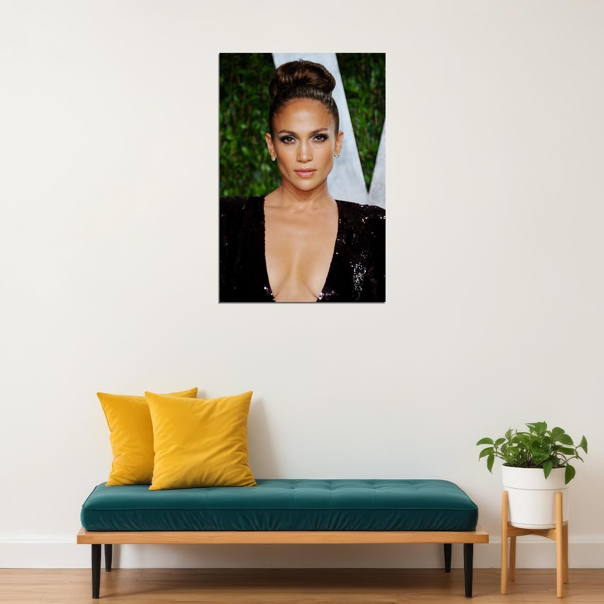 Jennifer Lopez Celebrity Singer Cinema Actress Poster Wall Art Print Home Wall Decor