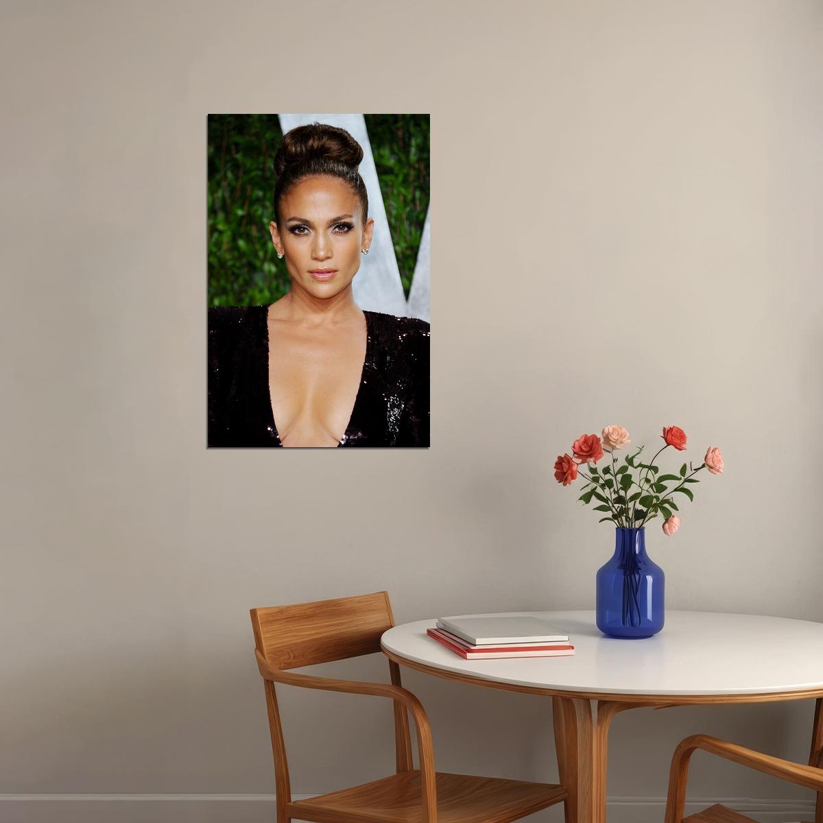 Jennifer Lopez Celebrity Singer Cinema Actress Poster Wall Art Print Home Wall Decor