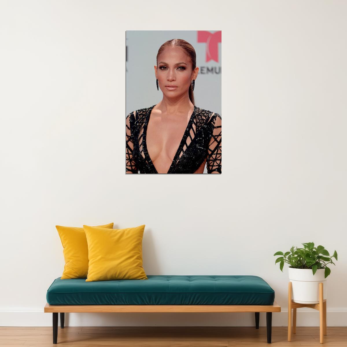 Jennifer Lopez Celebrity Pop Music Singer Actress Poster Wall Art Print Home Wall Decor