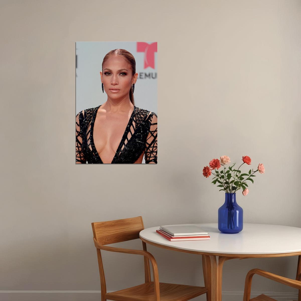 Jennifer Lopez Celebrity Pop Music Singer Actress Poster Wall Art Print Home Wall Decor