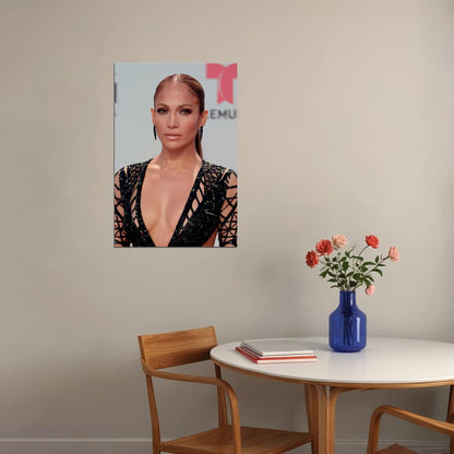 Jennifer Lopez Celebrity Pop Music Singer Actress Poster Wall Art Print Home Wall Decor
