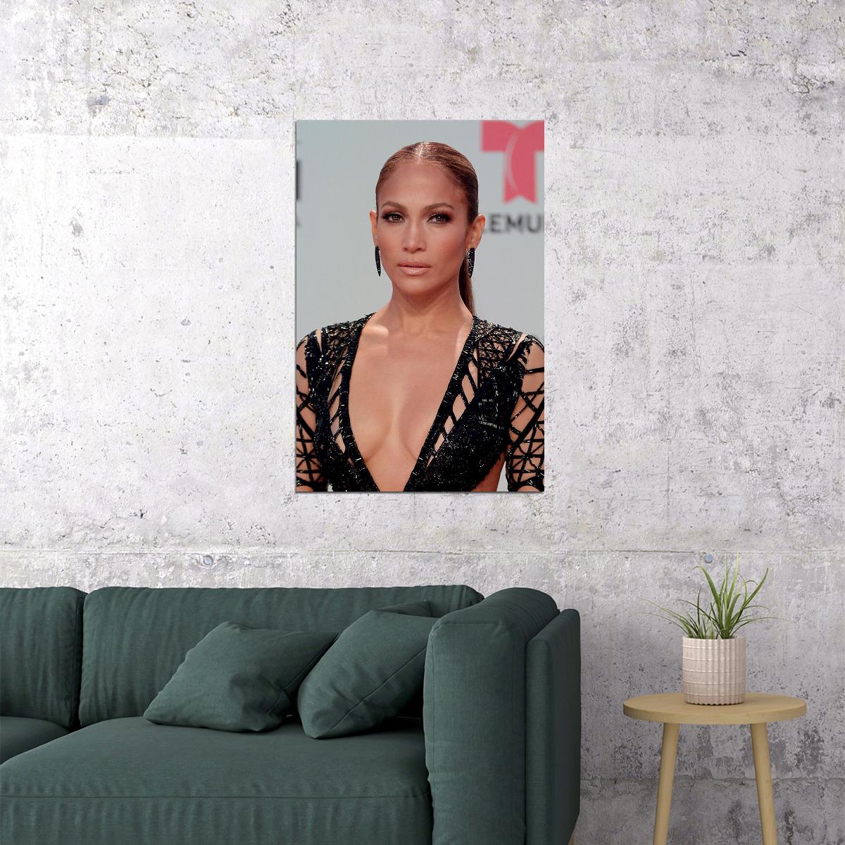 Jennifer Lopez Celebrity Pop Music Singer Actress Poster Wall Art Print Home Wall Decor