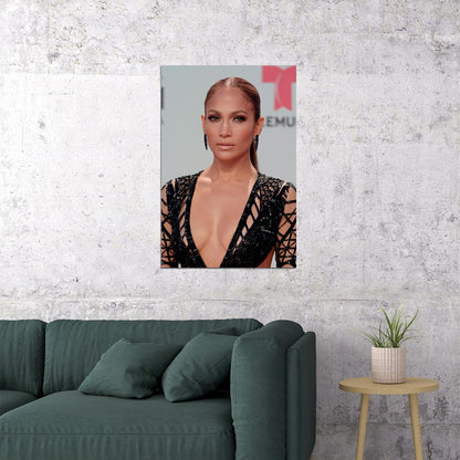 Jennifer Lopez Celebrity Pop Music Singer Actress Poster Wall Art Print Home Wall Decor