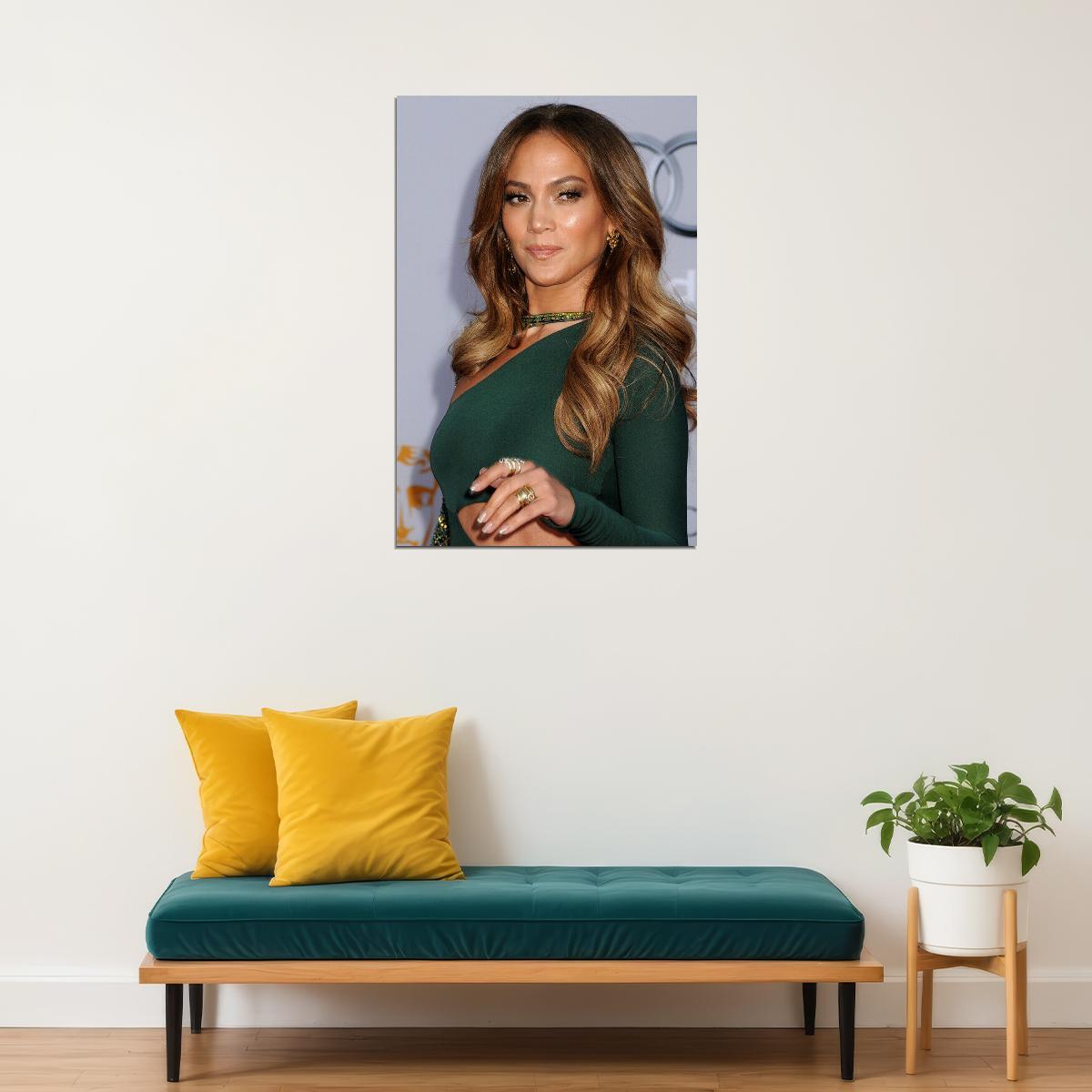 Jennifer Lopez Celebrity Music Singer Actress Poster Wall Art Print Home Wall Decor - xonomax