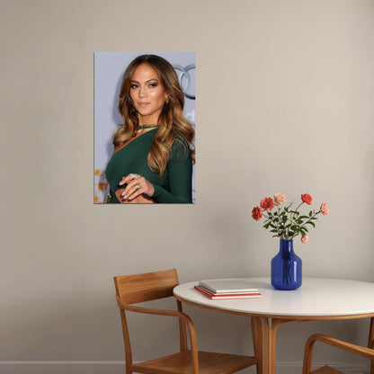 Jennifer Lopez Celebrity Music Singer Actress Poster Wall Art Print Home Wall Decor - xonomax