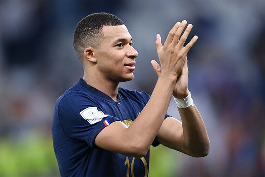 Kylian Mbappe France National Team World Cup Poster Wall Art Print Home Wall Decor - xonomax