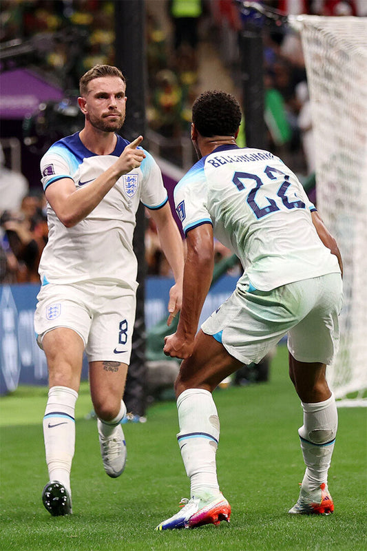 Jordan Henderson Jude Bellingham England World Cup Poster Wall Art Print Home Wall Decor