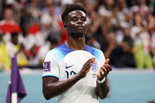 Bukayo Saka England National Team World Cup Poster Wall Art Print Home Wall Decor - xonomax