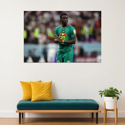 Bamba Dieng Senegal National Team World Cup Poster Wall Art Print Home Wall Decor - xonomax
