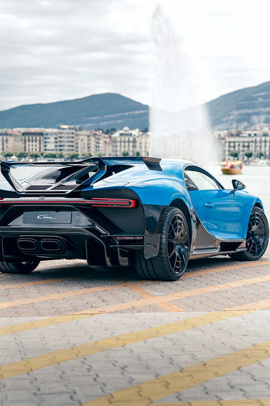 Bugatti Car Brand Automotive Manufacturer Car Poster Wall Art Print Home Wall Decor - xonomax