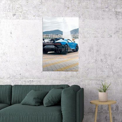 Bugatti Car Brand Automotive Manufacturer Car Poster Wall Art Print Home Wall Decor - xonomax