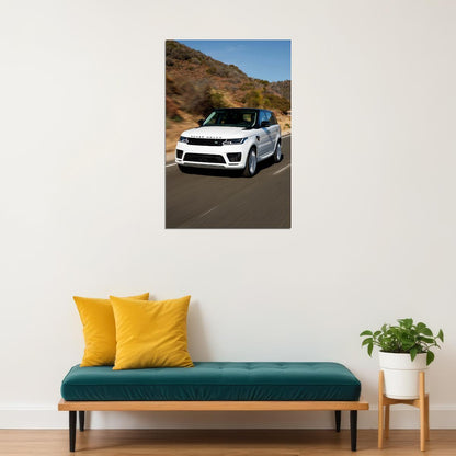 Land Rover Otomibile Luxury Car Vehicle Poster Wall Art Print Home Wall Decor - xonomax