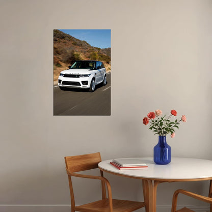 Land Rover Otomibile Luxury Car Vehicle Poster Wall Art Print Home Wall Decor - xonomax