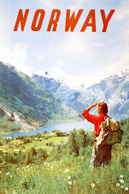 Norway Travel Famous Places Tourism Country Poster Wall Art Print Home Wall Decor - xonomax