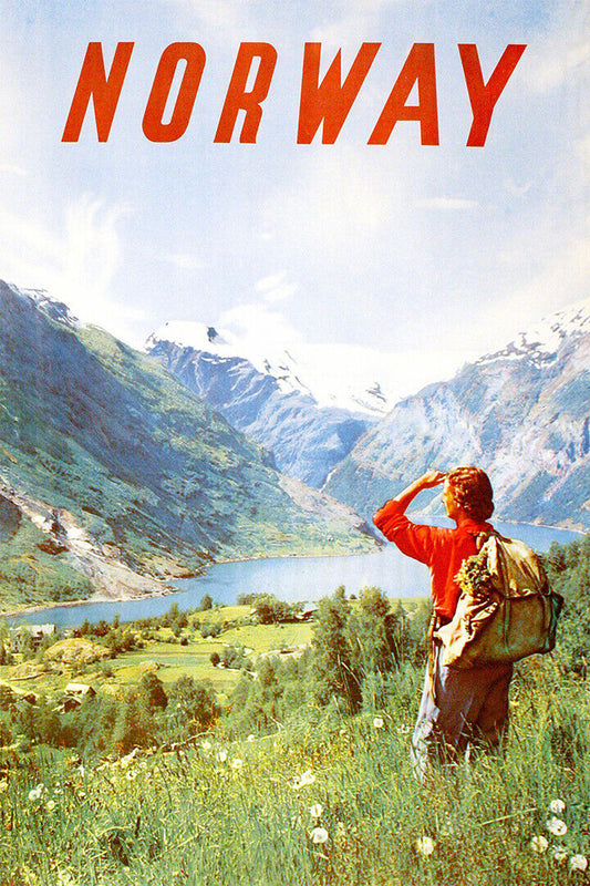 Norway Travel Famous Places Tourism Country Poster Wall Art Print Home Wall Decor - xonomax