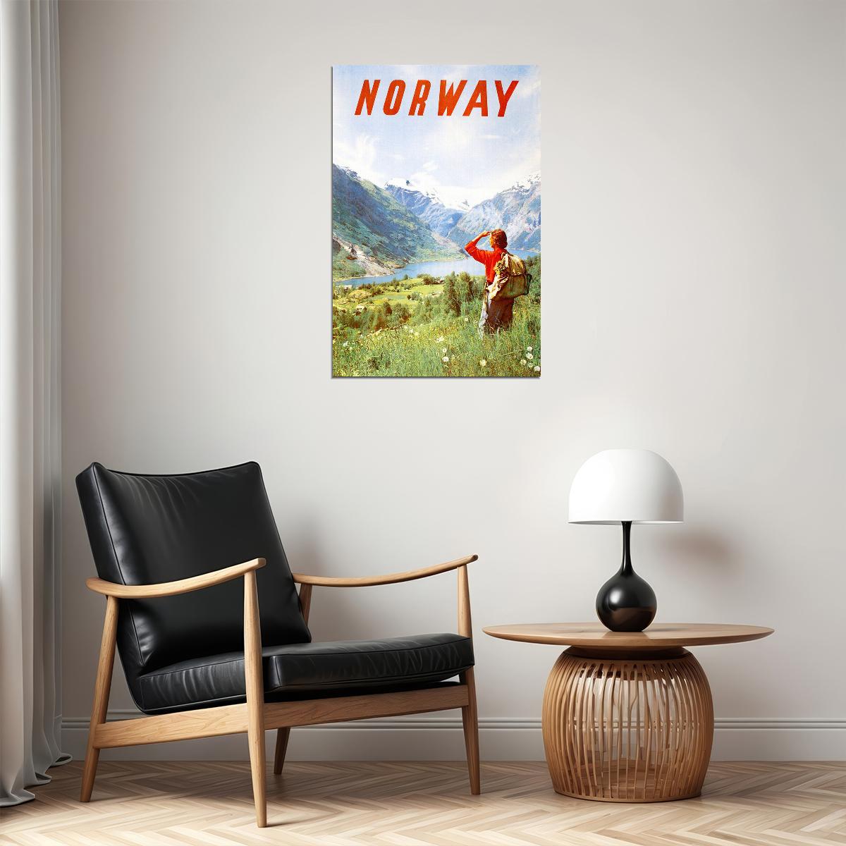 Norway Travel Famous Places Tourism Country Poster Wall Art Print Home Wall Decor - xonomax