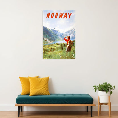 Norway Travel Famous Places Tourism Country Poster Wall Art Print Home Wall Decor - xonomax