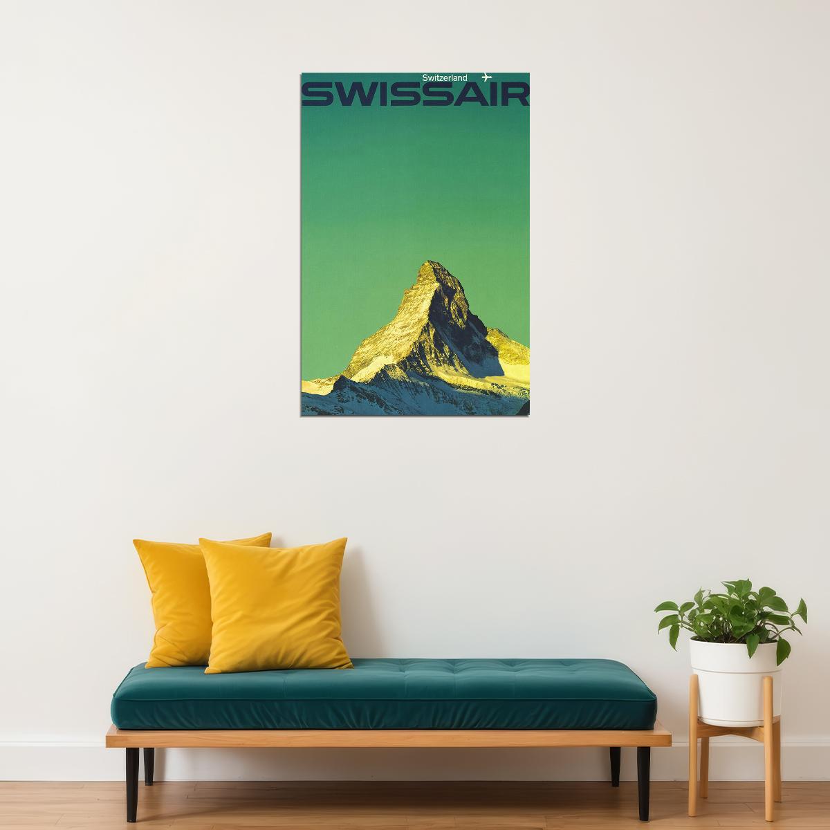 Switzerland Travel Famous Places Tourism Poster Wall Art Print Home Wall Decor - xonomax