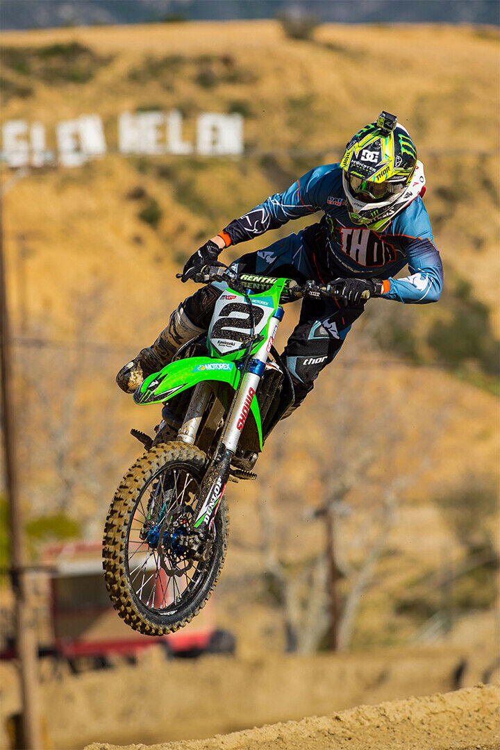 Ryan Villopoto Motorcycle Cross Country Racer Poster Wall Art Print Home Wall Decor