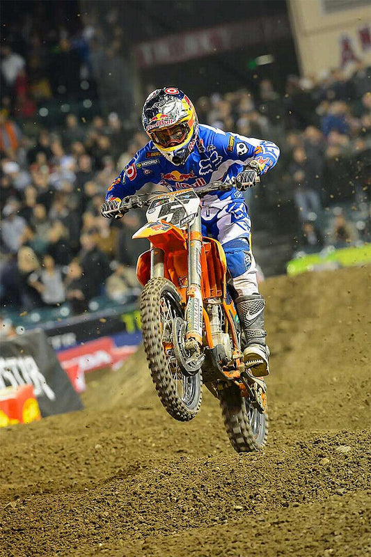 Ryan Dungey Motorcycle Cross Country Idol Poster Wall Art Print Home Wall Decor