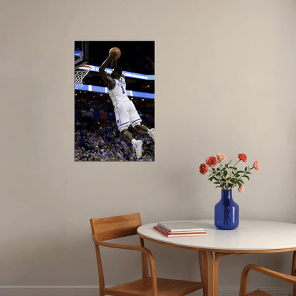 Zion Williamson American Basketball Player Idol Poster Wall Art Print Home Wall Decor