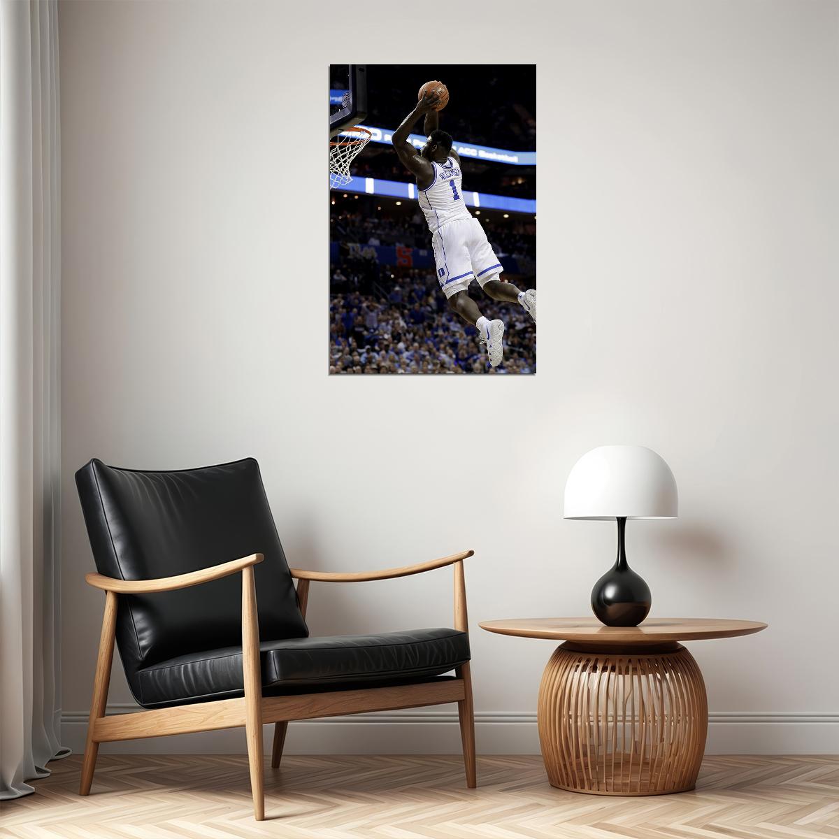 Zion Williamson American Basketball Player Idol Poster Wall Art Print Home Wall Decor