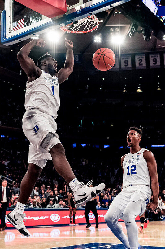 Zion Williamson American Basketball Player Star Poster Wall Art Print Home Wall Decor