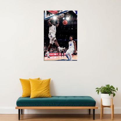 Zion Williamson American Basketball Player Star Poster Wall Art Print Home Wall Decor
