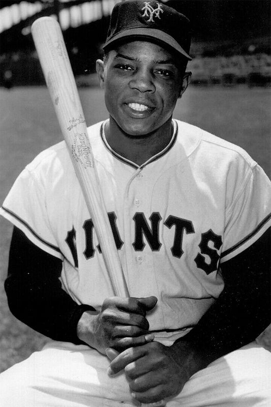 Willie Mays The Catch Baseball Sports Star Poster Wall Art Print Home Wall Decor - xonomax