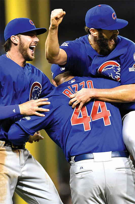 Chicago Cubs American Baseball Team Match Poster Wall Art Print Home Wall Decor - xonomax