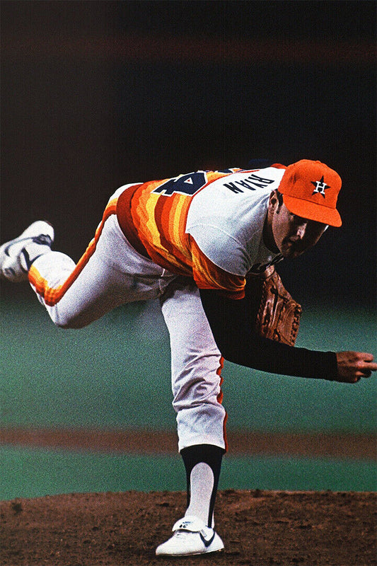 Nolan Ryan American Baseball Player Star Poster Wall Art Print Home Wall Decor - xonomax
