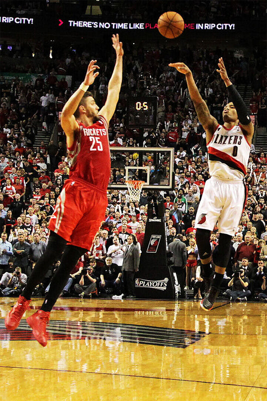 Damian Lillard American Basketball Star Poster Wall Art Print Home Wall Decor - xonomax