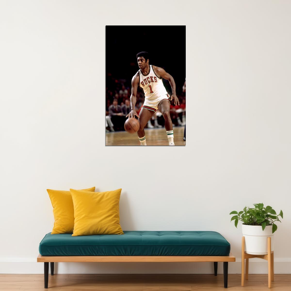 Oscar Robertson Basketball Player Star Poster Wall Art Print Home Wall Decor - xonomax