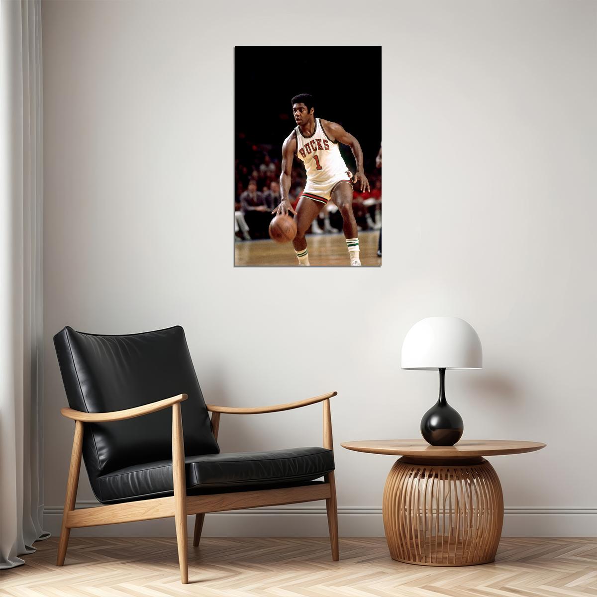 Oscar Robertson Basketball Player Star Poster Wall Art Print Home Wall Decor - xonomax