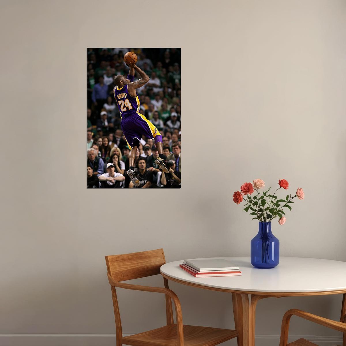 Kobe Bryent La Lakers Mamba Basketball Star Poster Wall Art Print Home Wall Decor - xonomax