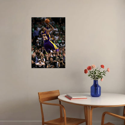 Kobe Bryent La Lakers Mamba Basketball Star Poster Wall Art Print Home Wall Decor - xonomax