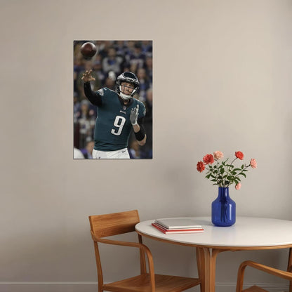 Nick Foles American Football Player Sports Poster Wall Art Print Home Wall Decor - xonomax