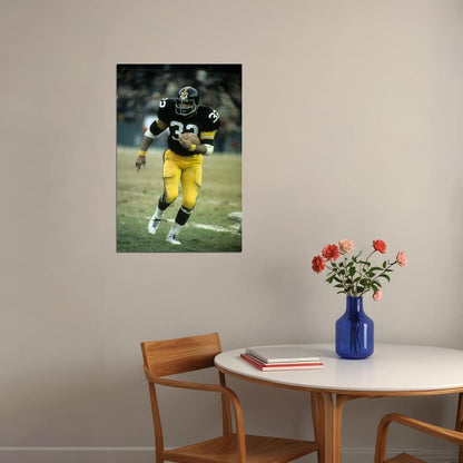 Franco Harris American Football Player Star Poster Wall Art Print Home Wall Decor - xonomax