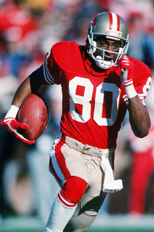 Jerry Rice American Football Player Star Poster Wall Art Print Home Wall Decor