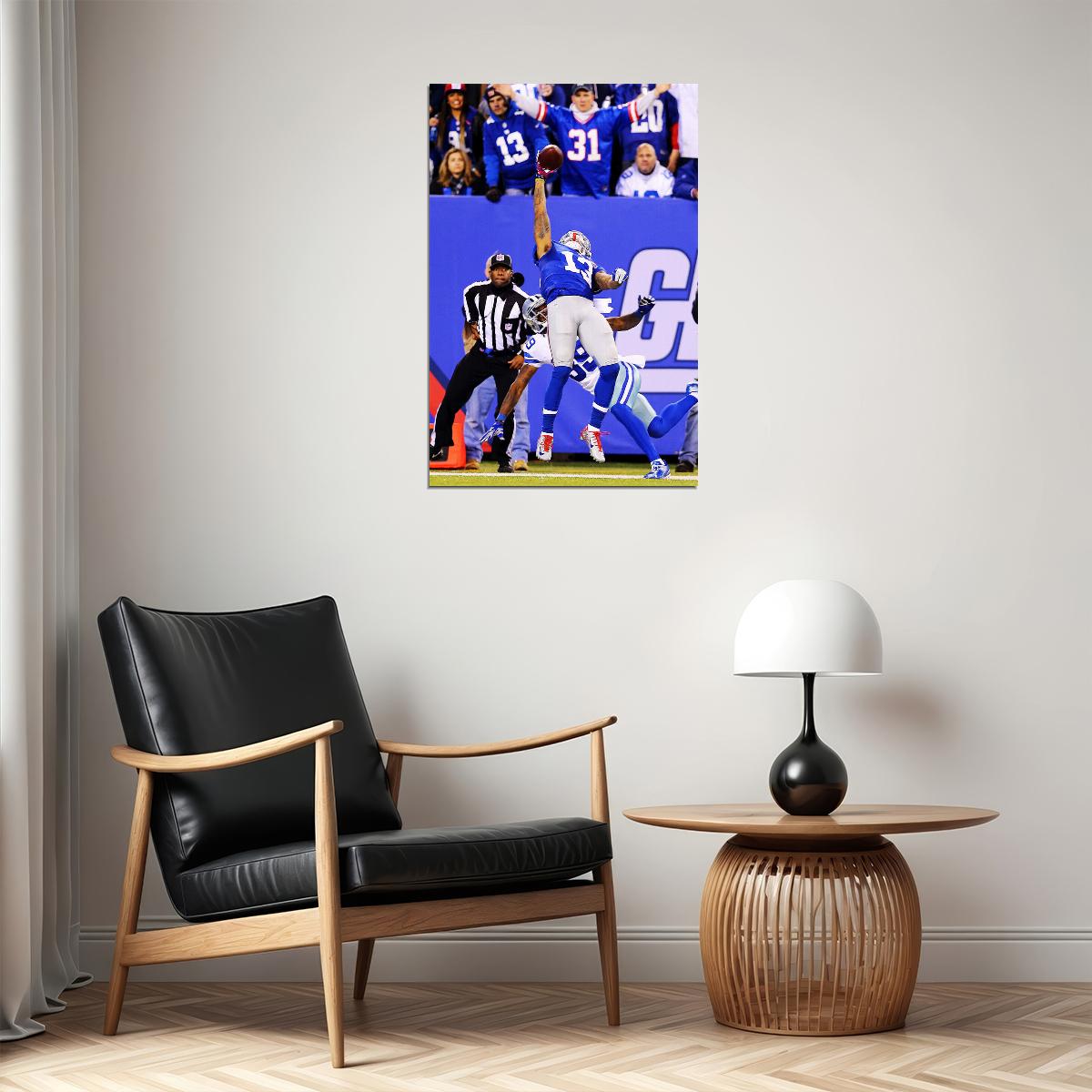 Odell Beckhamm Greatest Catch Football Idol Poster Wall Art Print Home Wall Decor - xonomax