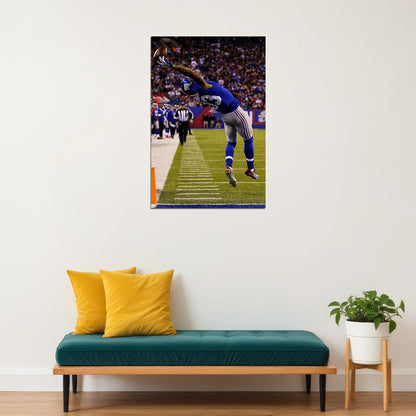 Odell Beckhamm Greatest Catch Football Star Poster Wall Art Print Home Wall Decor - xonomax