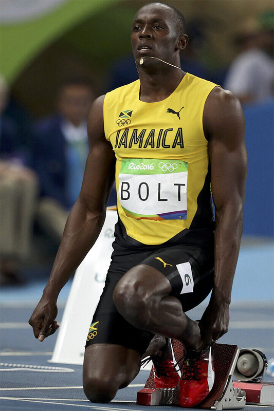 2016 Usain Bolt Track And Field Poster Wall Art Print Home Wall Decor - xonomax
