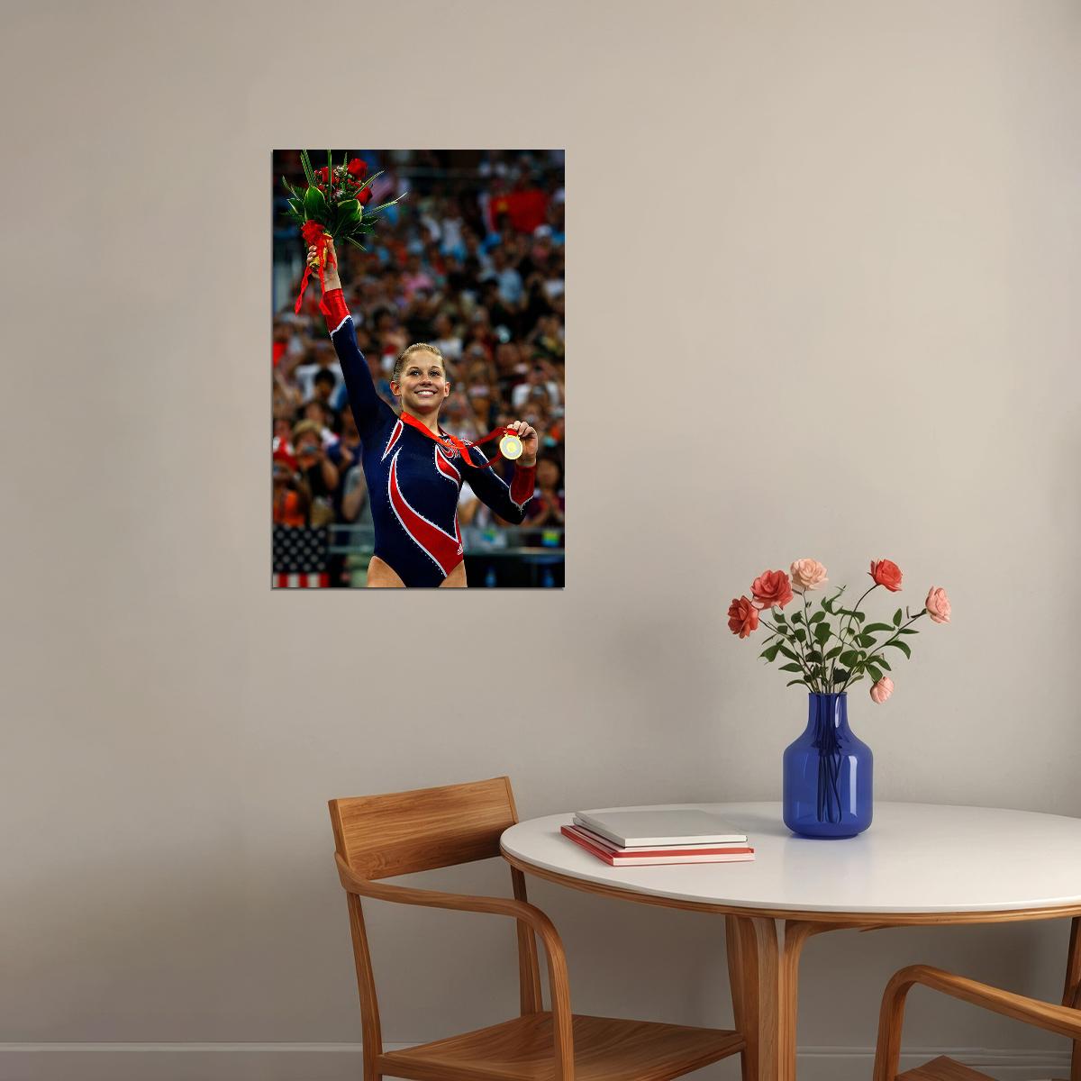Shawn Johnson Gymnastics Sports Star Poster Wall Art Print Home Wall Decor - xonomax