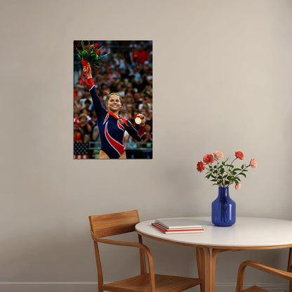 Shawn Johnson Gymnastics Sports Star Poster Wall Art Print Home Wall Decor - xonomax